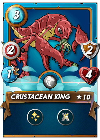The Crustacean King card