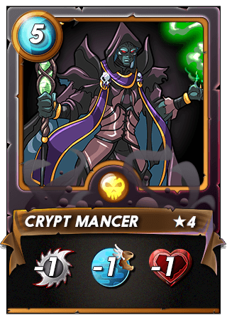 The Crypt Mancer card