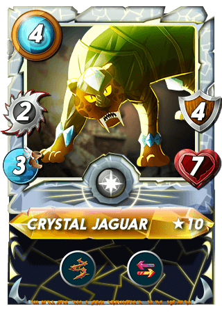 The Crystal Jaguar card