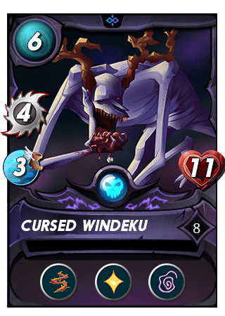 The Cursed Windeku card