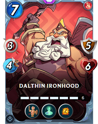 The Dalthin Ironhood card