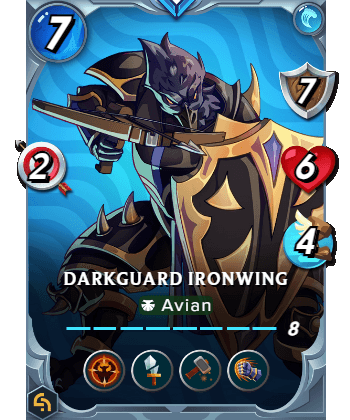 The Darkguard Ironwing card