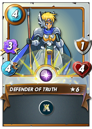 The Defender of Truth card