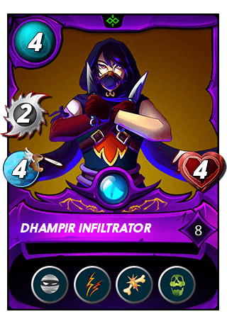 The Dhampir Infiltrator card