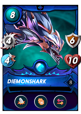 The Diemonshark card