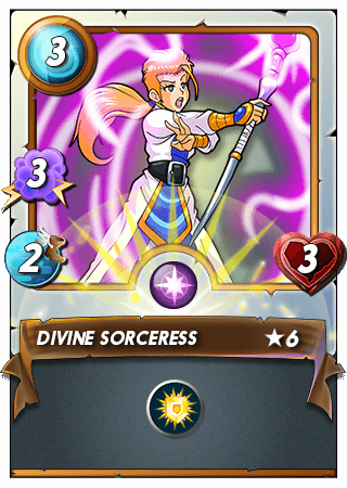 The Divine Sorceress card