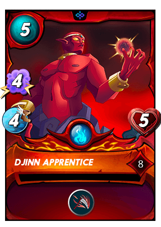 The Djinn Apprentice card