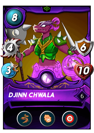 The Djinn Chwala card