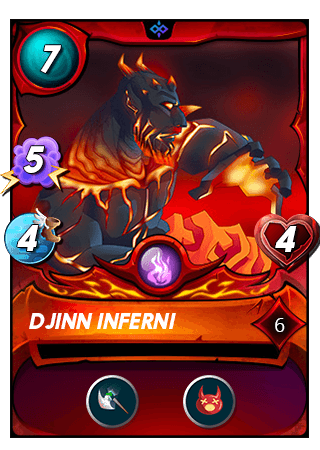 The Djinn Inferni card