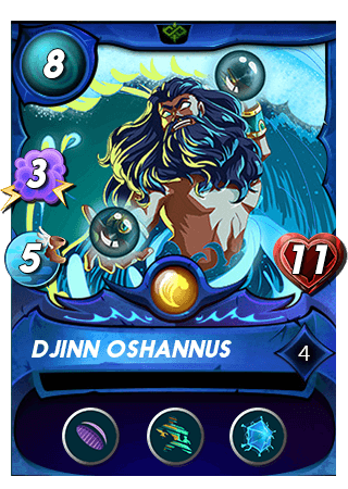 The Djinn Oshannus card