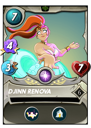 The Djinn Renova card