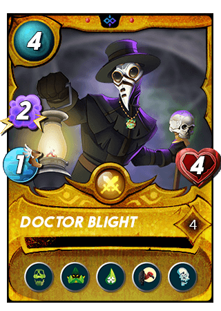 The Doctor Blight card