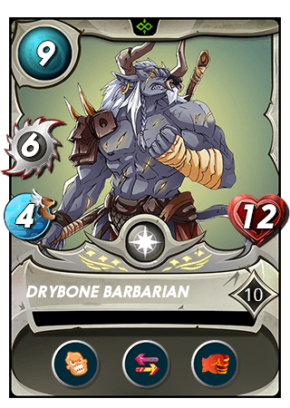 The Drybone Barbarian card