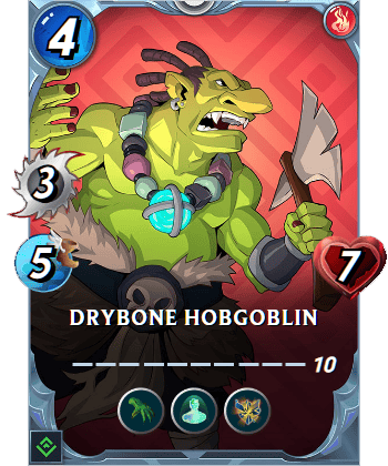 The Drybone Hobgoblin card