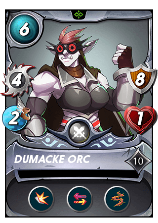 The Dumacke Orc card