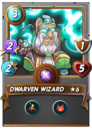 The Dwarven Wizard card