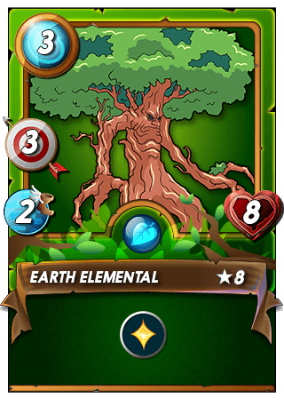 The Earth Elemental card
