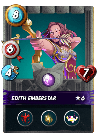 The Edith Emberstar card