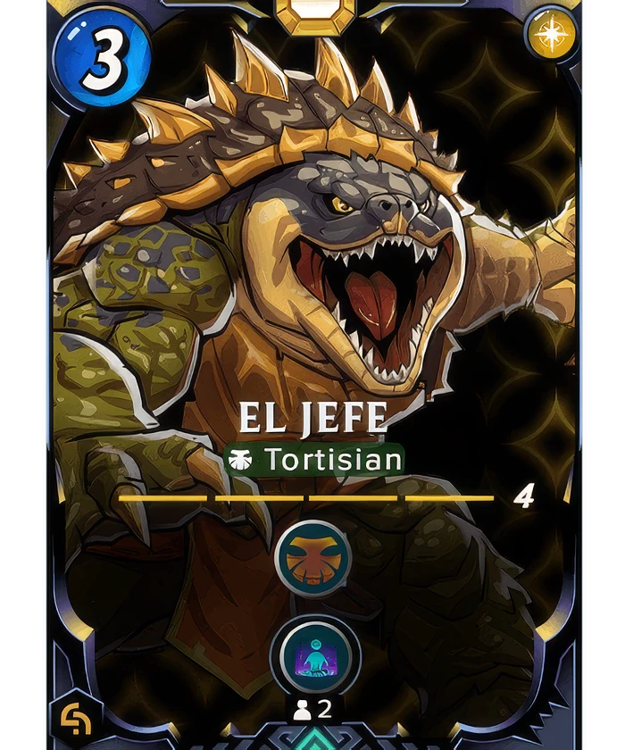 The El Jefe card