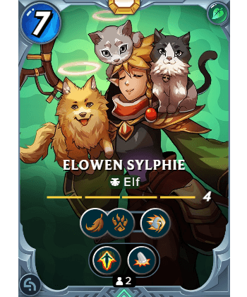 The Elowen Sylphie card