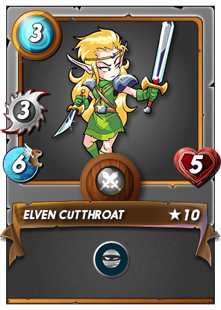 The Elven Cutthroat card