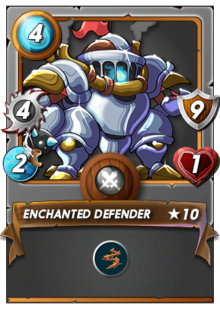The Enchanted Defender card