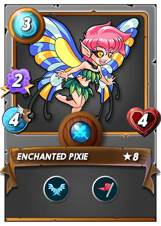 The Enchanted Pixie card