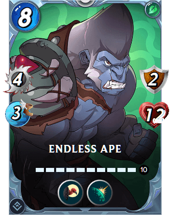 The Endless Ape card