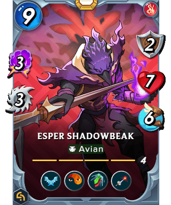 The Esper Shadowbeak card