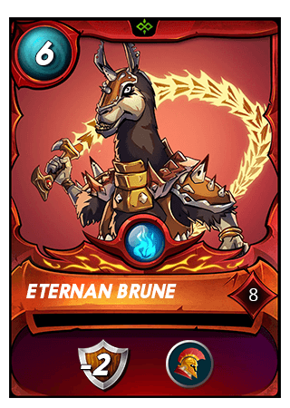 The Eternan Brune card