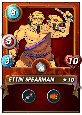 The Ettin Spearman card