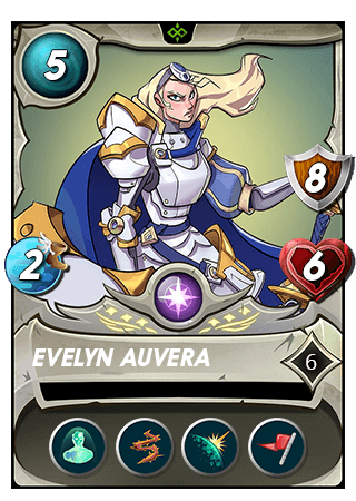 The Evelyn Auvera card