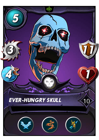 The Ever-Hungry Skull card