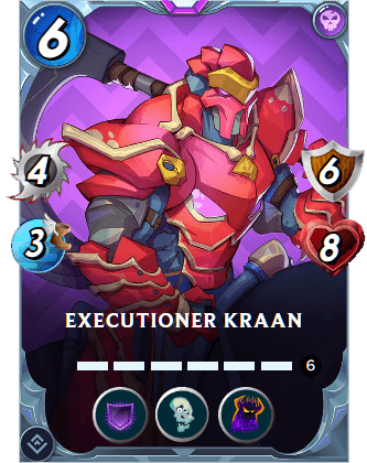 The Executioner Kraan card