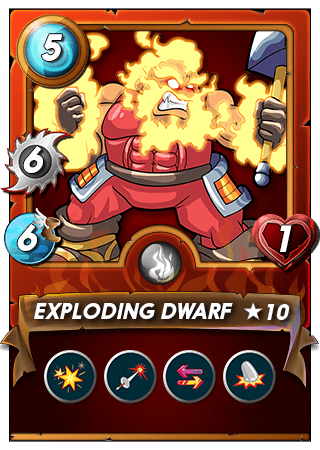 The Exploding Dwarf card