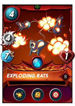 The Exploding Rats card