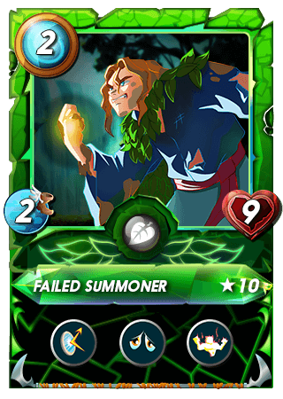 The Failed Summoner card