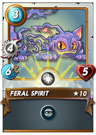 The Feral Spirit card
