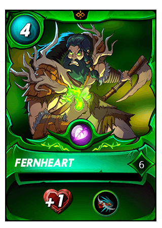 The Fernheart card