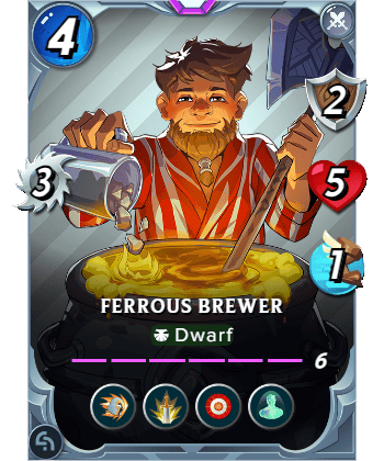 The Ferrous Brewer card