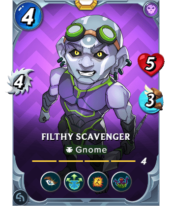 The Filthy Scavenger card