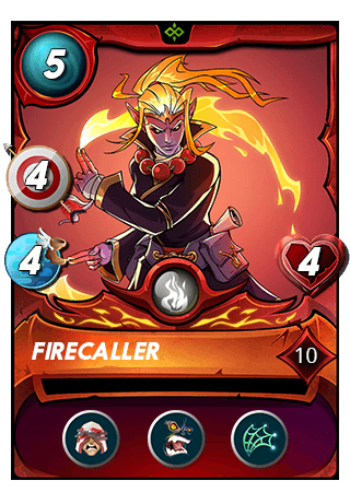 The Firecaller card
