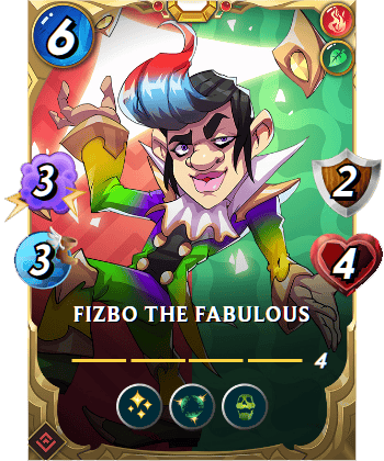The Fizbo the Fabulous card