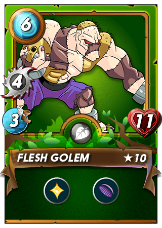 The Flesh Golem card