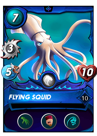 The Flying Squid card
