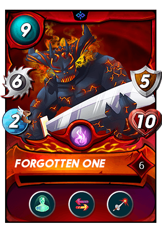 The Forgotten One card