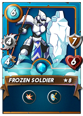 The Frozen Soldier card