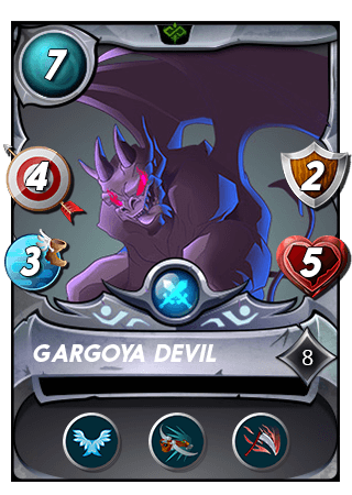 The Gargoya Devil card