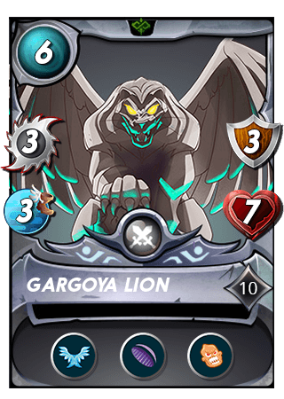 The Gargoya Lion card