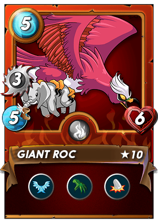 The Giant Roc card